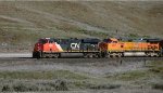 CN 2845-BNSF 5227